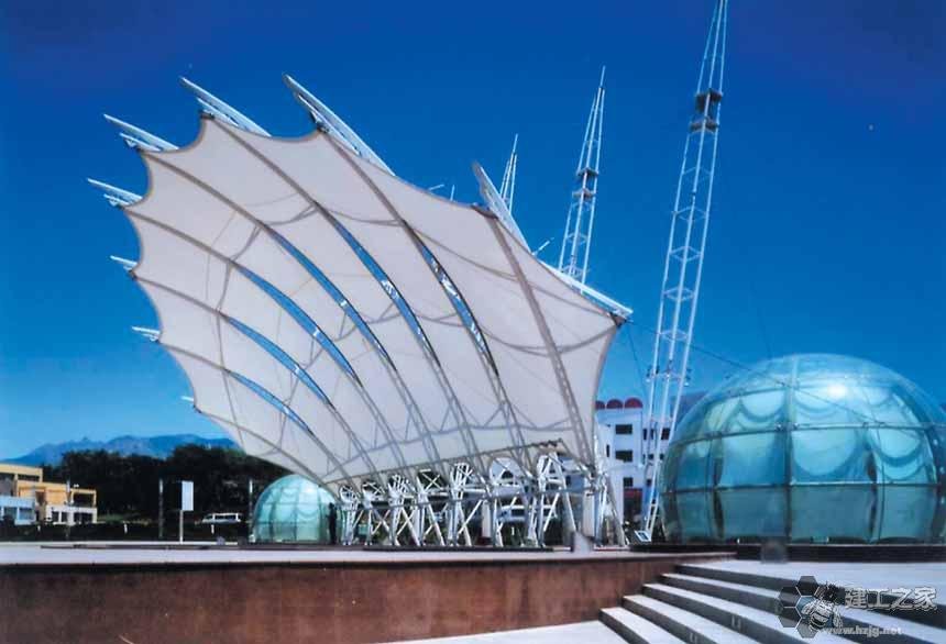 兰州车棚膜结构网架