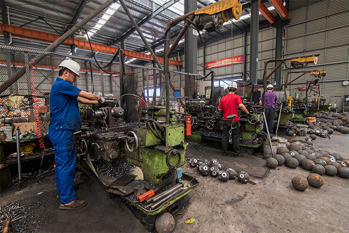 兰州网架配件车间